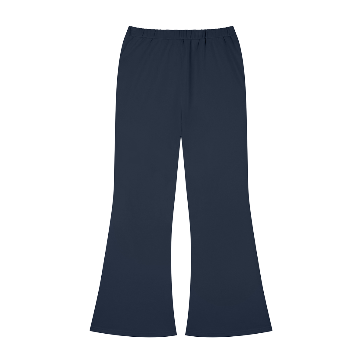 Slim Flare Sweatpant in Royal Blue, back view