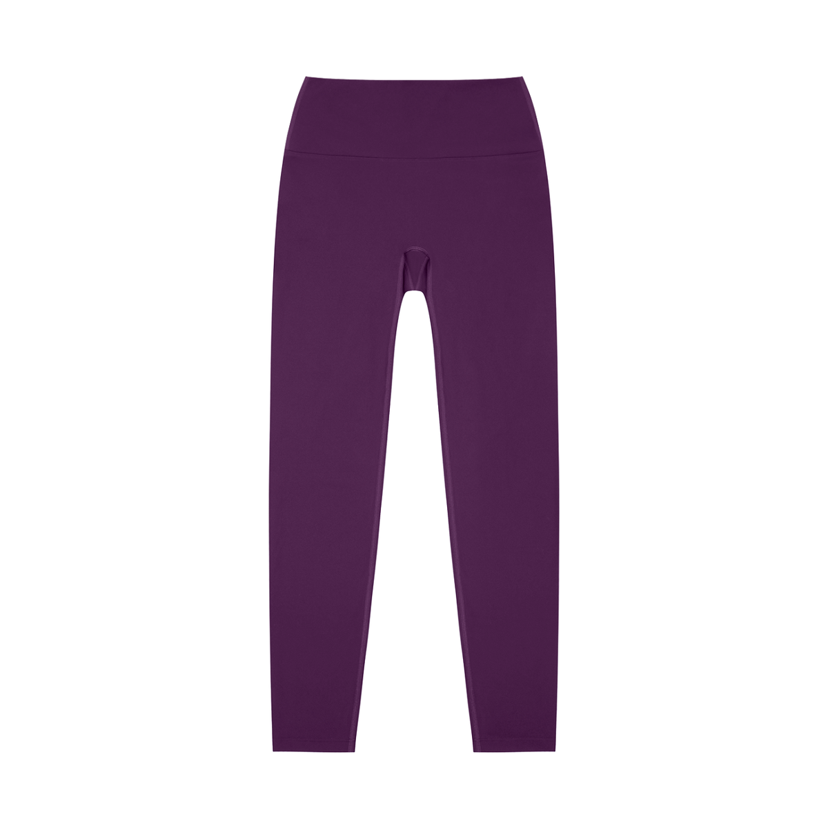 High-Rise Yoga Legging in Purple, front view