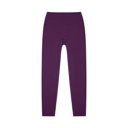 High-Rise Yoga Legging in Purple, front view