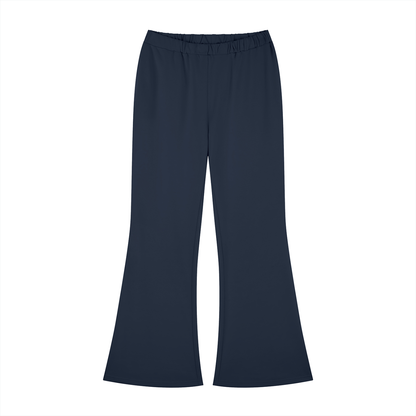 Slim Flare Sweatpant in Royal Blue, front view