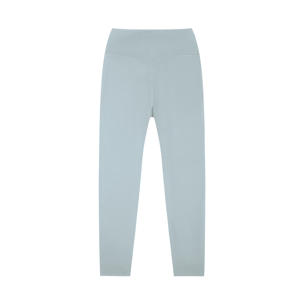 High-Rise Yoga Legging in Haze Blue, back view