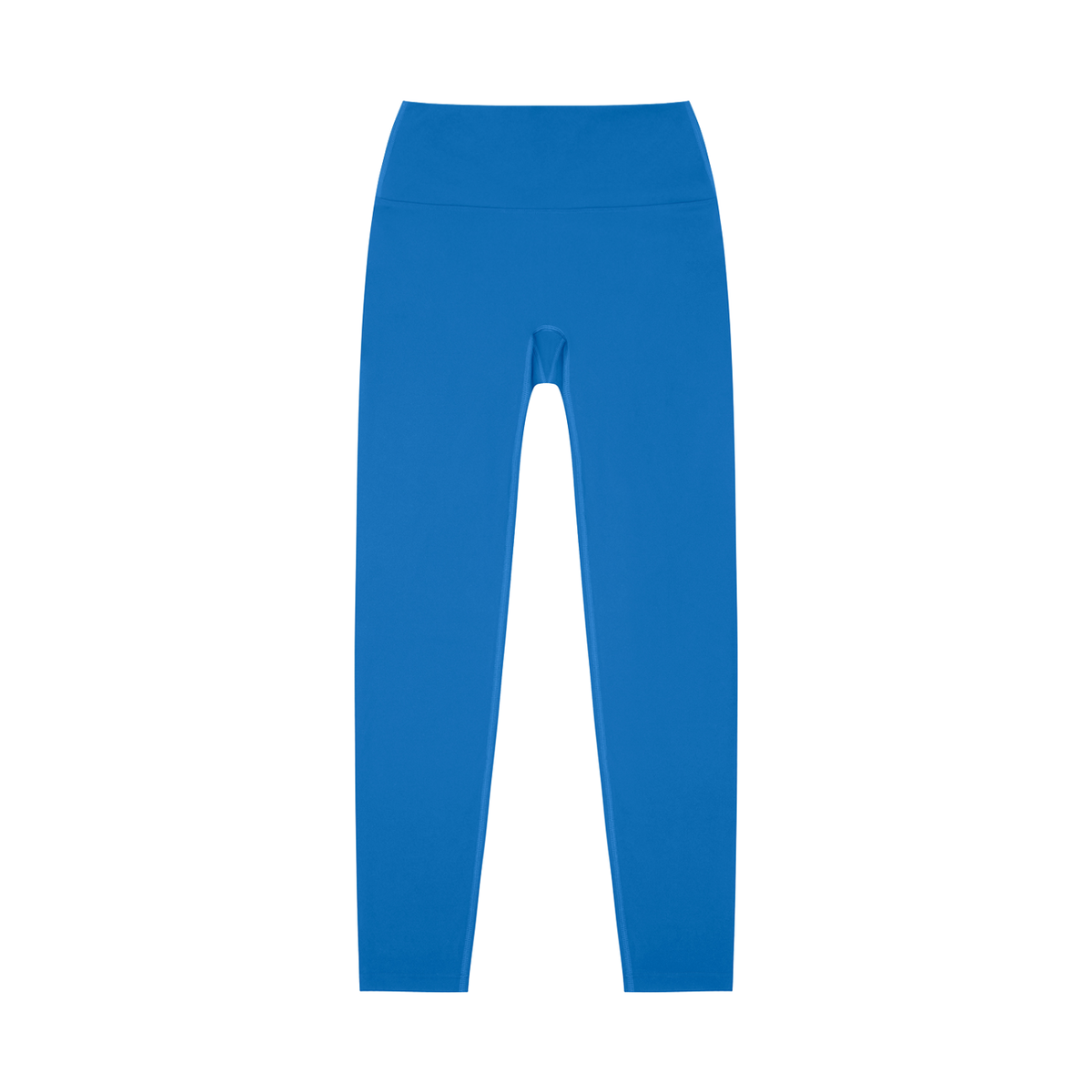High-Rise Yoga Legging in Colorful Blue, front view