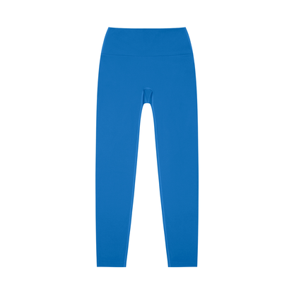 High-Rise Yoga Legging in Colorful Blue, front view