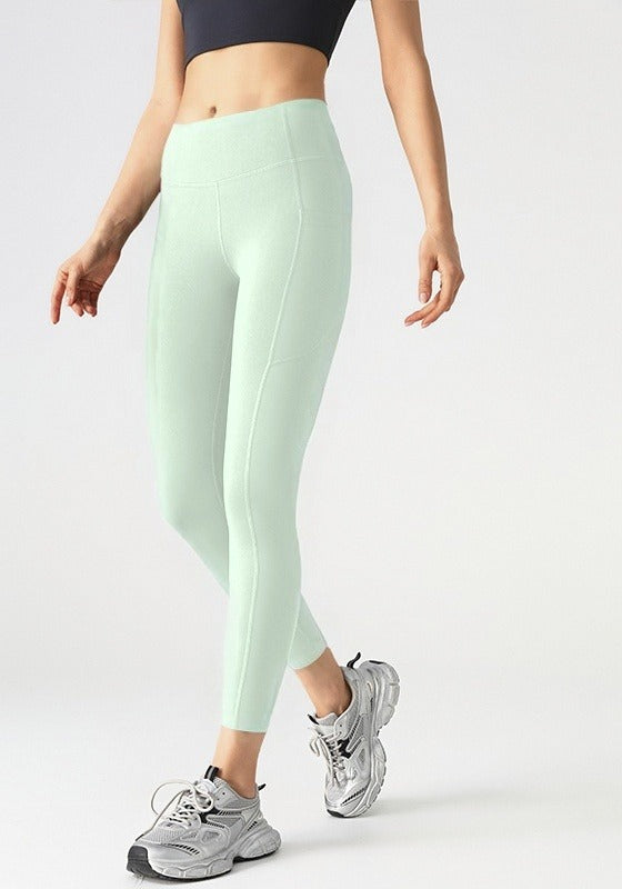 Everyday Rib Legging in Mint