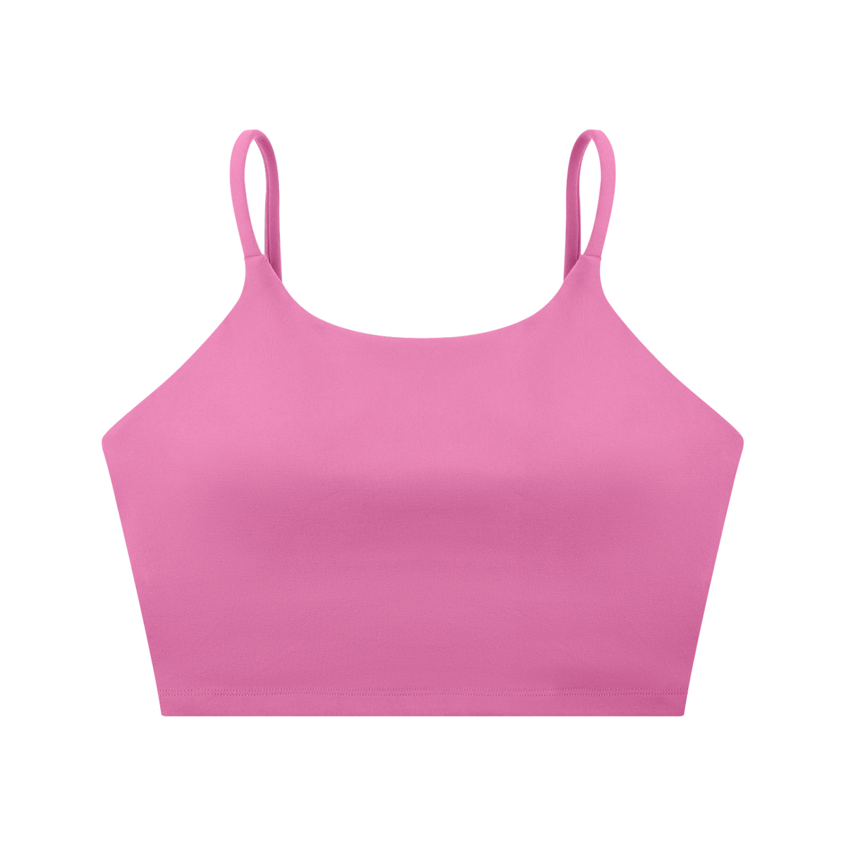 Strappy Longline Tank in Purple, front view