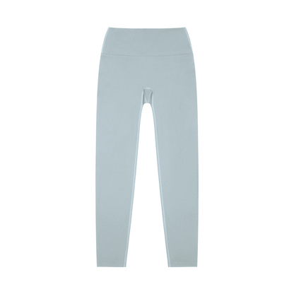 High-Rise Yoga Legging in Haze Blue, front view