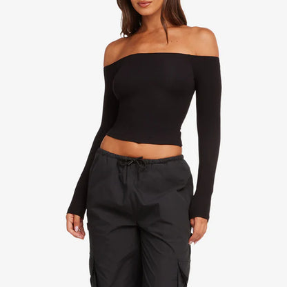 Off-Shoulder Long Sleeve detail 3